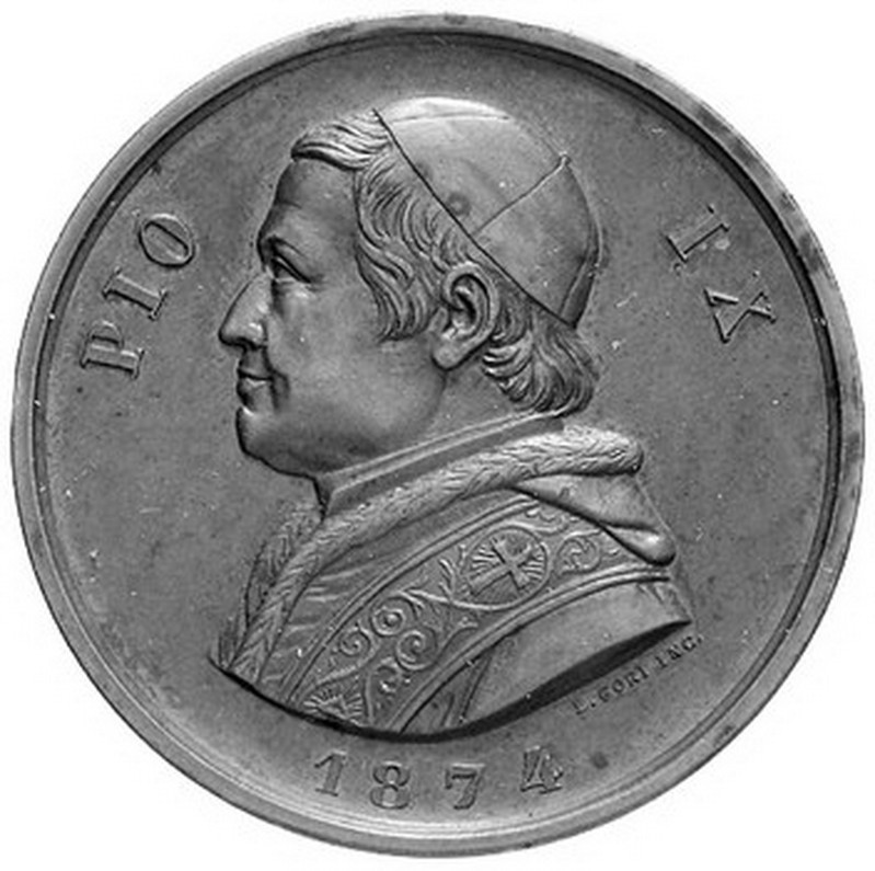 Gori L. (1874), Medaglia per San Bonaventura