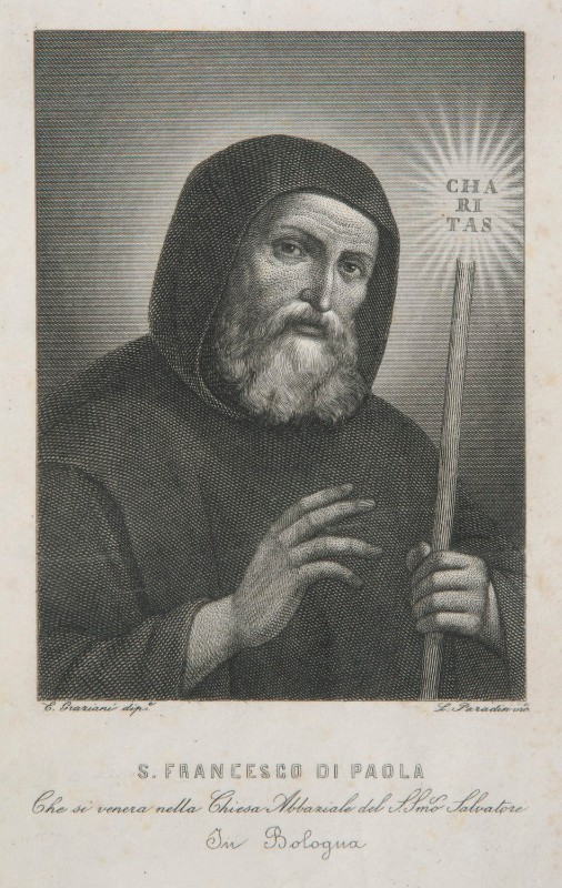 Graziani E. - Paradisi L. sec. XIX, San Francesco di Paola