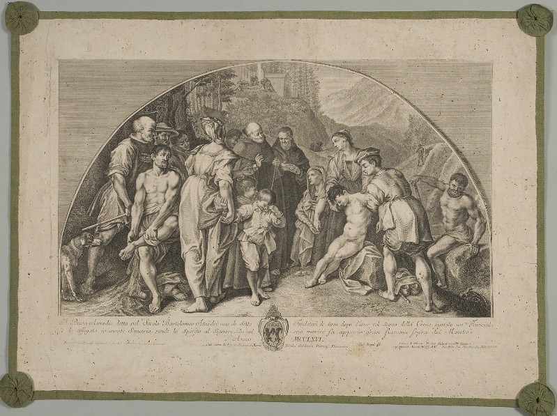 Barbatelli B. - Probst G. B. - Wolfio G. (1727), Morte di S. Amadio degli Amidei