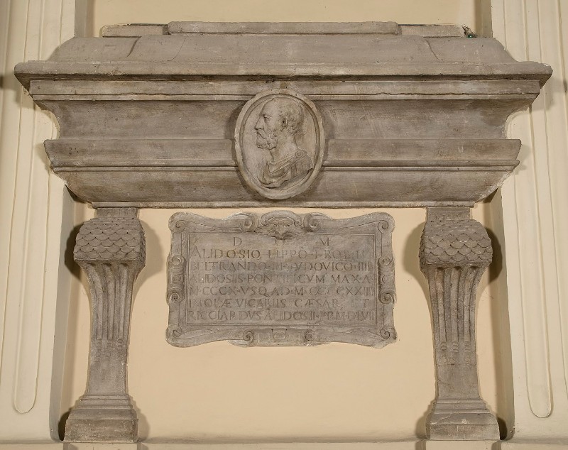 Bottega dell'Italia settentrionale (1557), Monumento sepolcrale di Lippo Alidosi