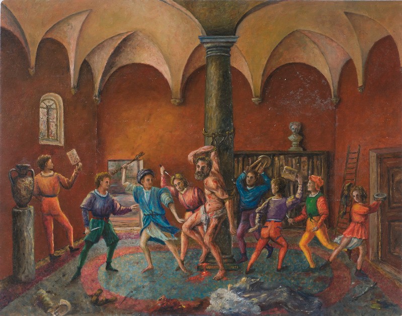 Lanzoni E. (1975), Martirio di San Cassiano