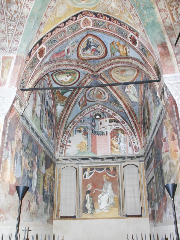 Ambito bolognese sec. XV, Decorazione della cappella di S. Caterina