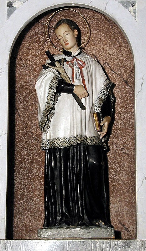 Fiegni F. (1868), Statua di S. Luigi Gonzaga