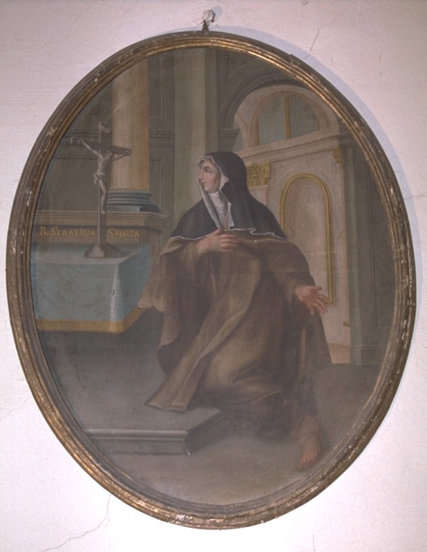 Ambito emiliano sec. XVIII, Beata Serafina Sforza