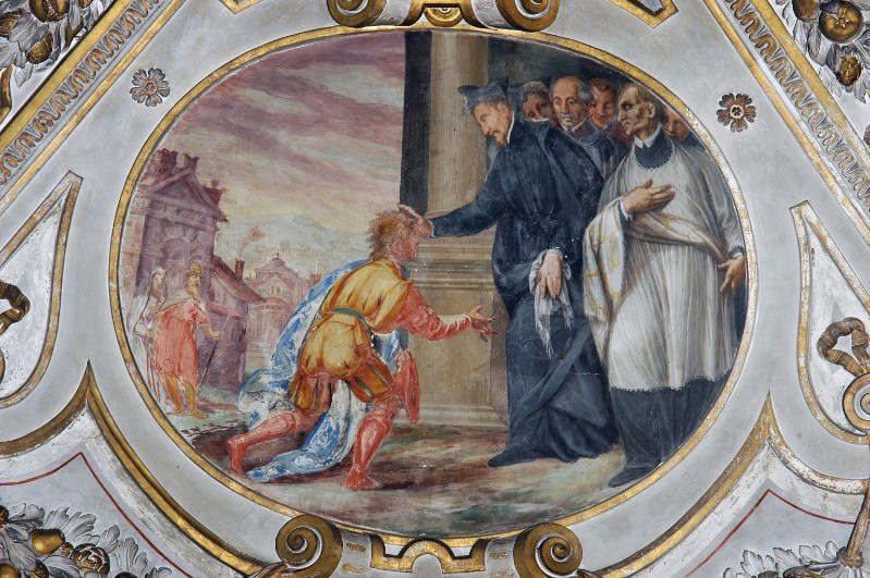 Della Rovere G.M. (1619), San Martino esorcizza un indemoniato