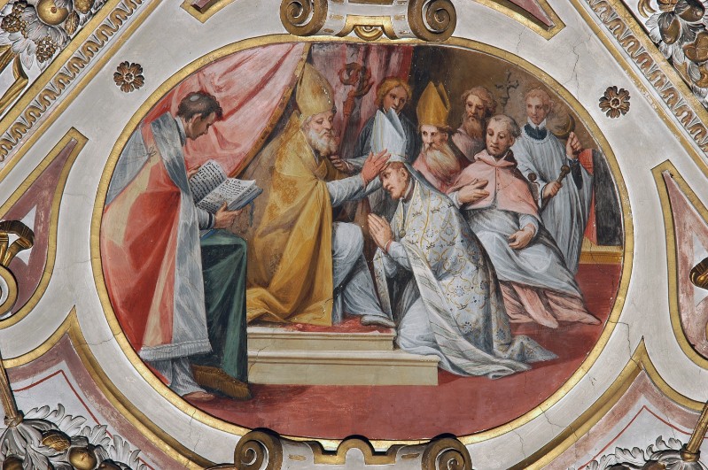 Della Rovere G.M. (1619), San Martino consacrato vescovo