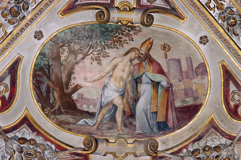 Della Rovere G.M. (1619), San Martino risana un lebbroso