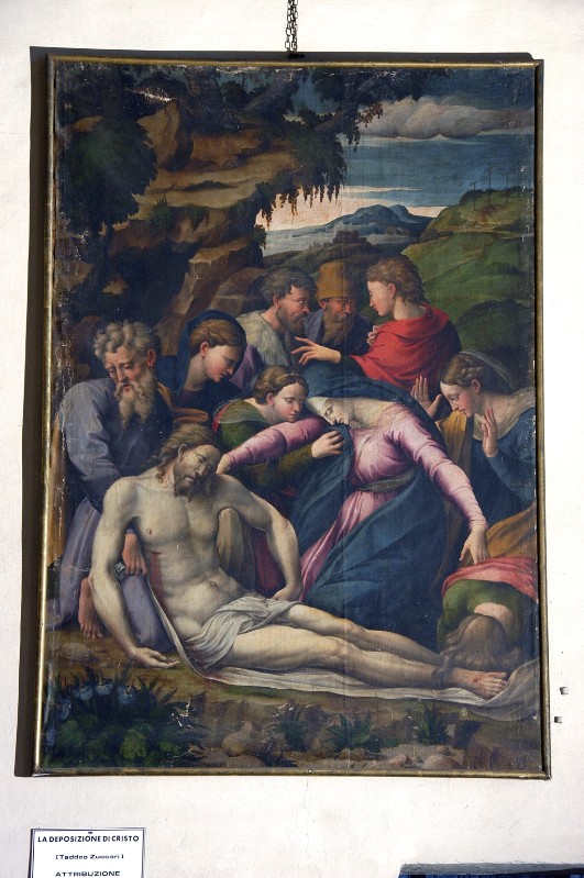 Bott. bolognese fine sec. XVI, Compianto su Gesù Cristo morto