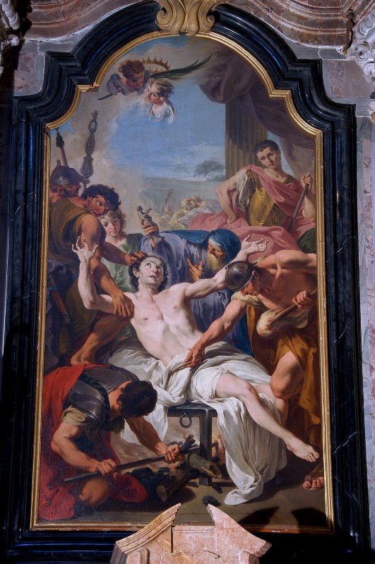 Pittoni G. B. (1741), Martirio di San Lorenzo