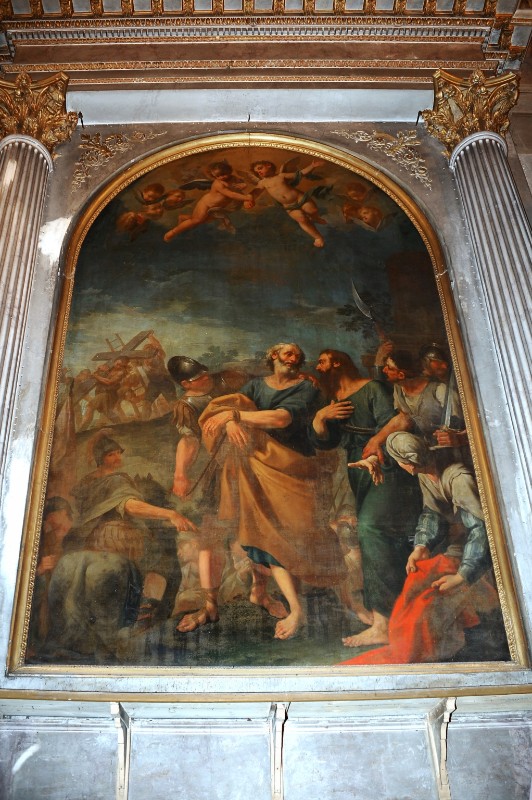 Graziani E. secondo quarto sec. XVIII, San Pietro e San Paolo si salutano