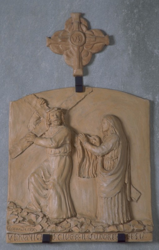 Ceccarini (1990), Gesù asciugato dalla Veronica