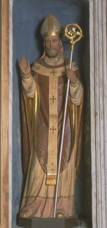 Bott. gardenese sec. XX, Statua di Sant'Apollinare in legno