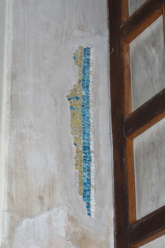 Ambito ravennate-bizantino sec. VI, Frammento di mosaico finestra prima 3/4