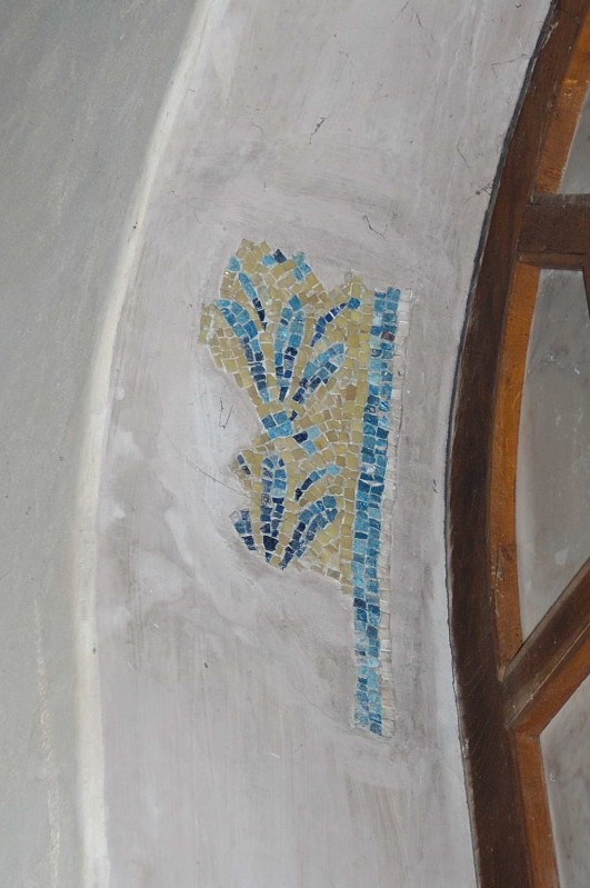 Ambito ravennate-bizantino sec. VI, Frammento di mosaico finestra prima 4/4