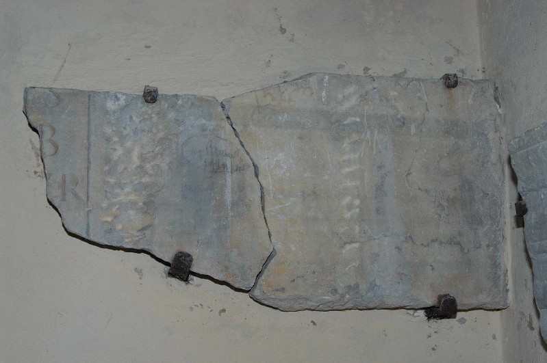 Ambito italiano sec. IV, Frammento di sarcofago con cornice