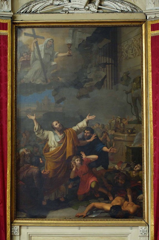 Ambito ravennate sec. XIX, Cornice di dipinto Sant'Apollinare