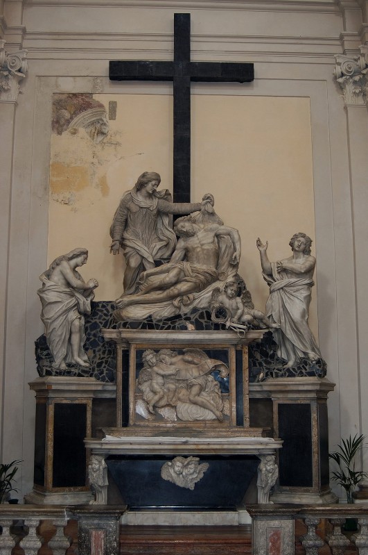 Toschini G. - Bertos G. (1702-1705), Altare monumentale della Deposizione