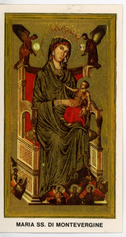 Ambito italiano sec. XX, Maria Santissima di Montevergine