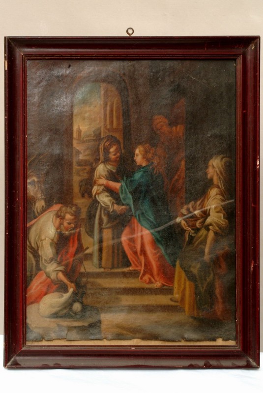Bott. marchigiana sec. XIX, Visitazione copia da Federico Barocci