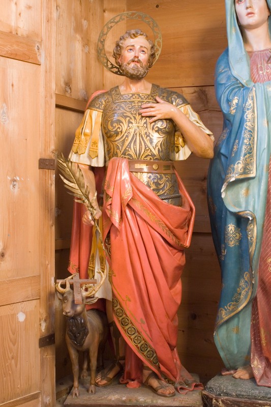 Guacci L. sec. XX, Statua di S. Eustachio in cartapesta