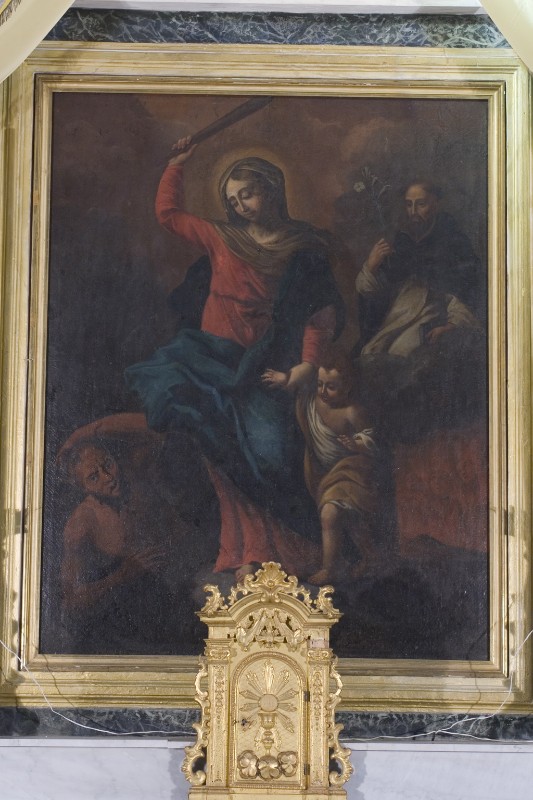 Vannucci (1792), Madonna del Soccorso olio su tela