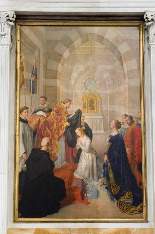 Giovannetti R. (1854), Dipinto con S. Giuliana Falconieri