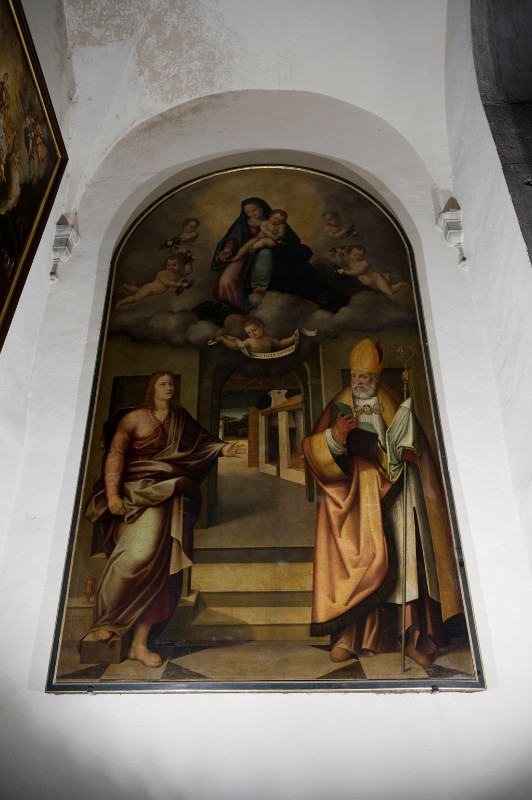 Zacchia L. (1585), Madonna con Bambino e santi dipinto a olio su tela