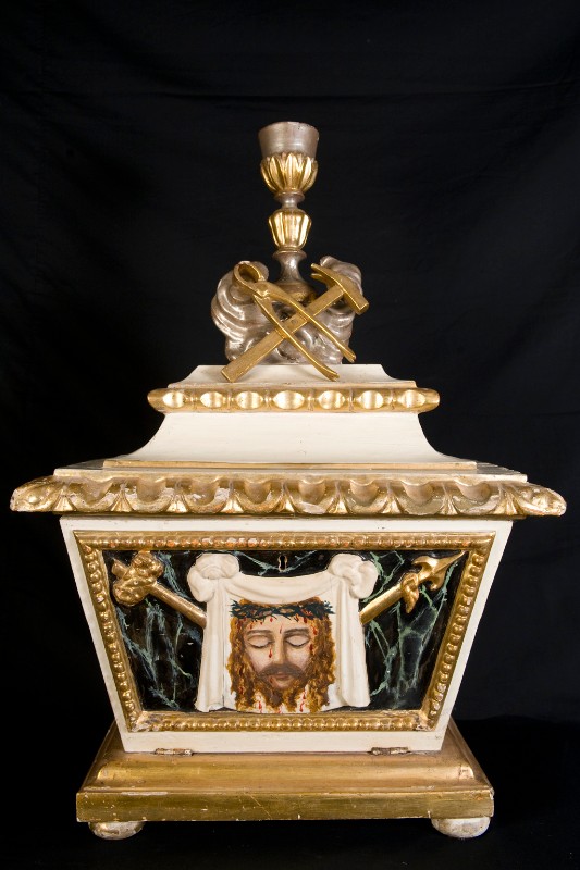 Bott. lucchese sec. XIX, Repositorio con effigie della Veronica