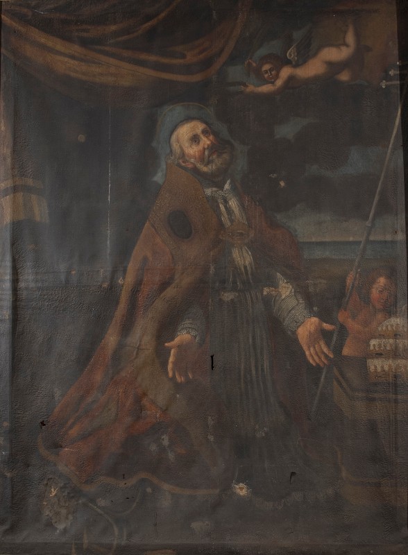 Bott. toscana sec. XVII, Dipinto raffigurante San Clemente Papa