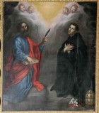 Ambito toscano sec. XVII, San Bartolomeo apostolo e San Filippo Benizzi