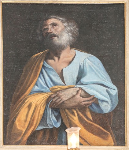 Bottega di Manetti Rutilio prima metà sec. XVII, San Pietro apostolo