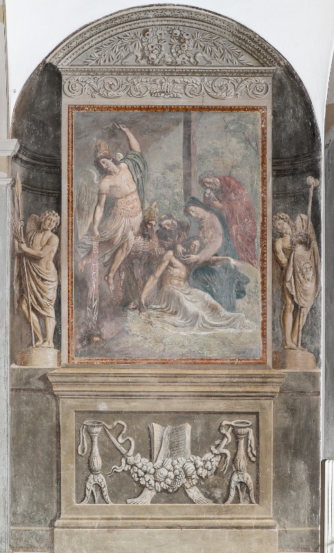 Ademollo Luigi (1824), Gesù Cristo deposto dalla croce e santi