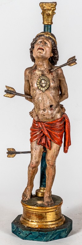 Bottega toscana sec. XIX, Reliquiario di San Sebastiano