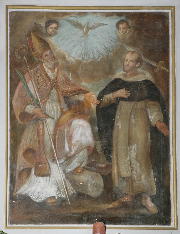 Ambito toscano sec. XVIII, San Donato vescovo e San Pietro martire
