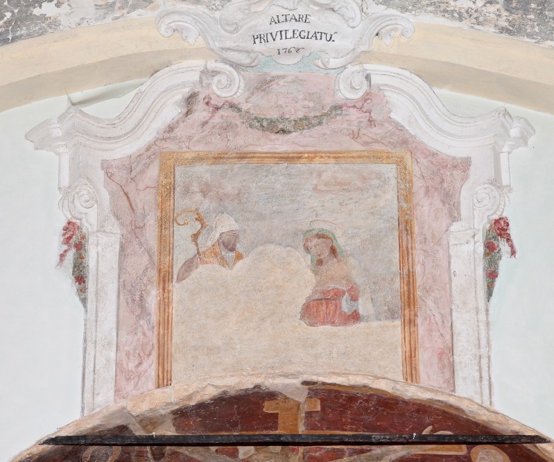 Ambito toscano secc. XVIII-XIX, Sant'Apollinare con santa