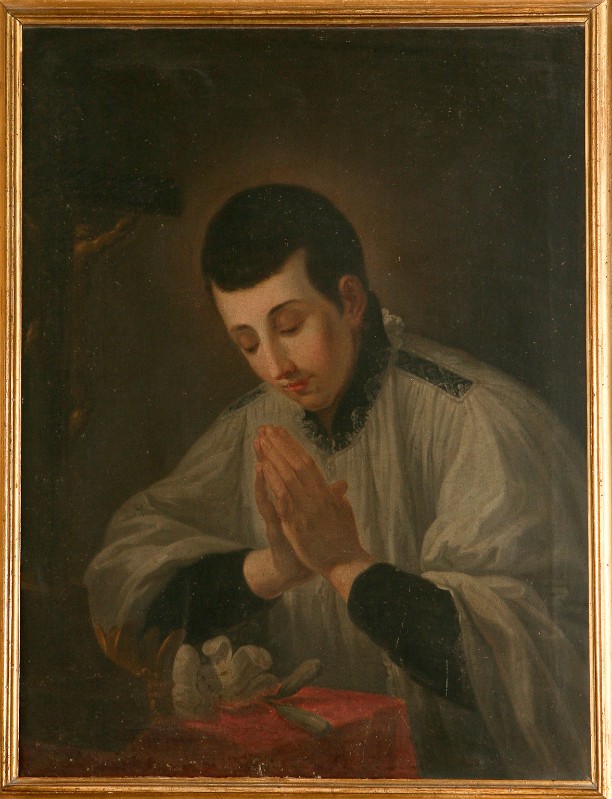 Ambito italiano sec. XVIII, San Luigi Gonzaga