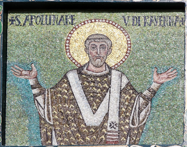 Ambito ravennate (1982), Mosaico con Sant'Apollinare