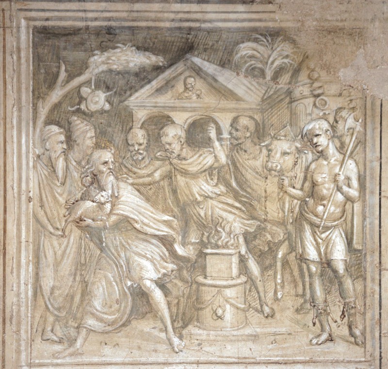 Sodoma (1503-04), Dipinto con scena biblica