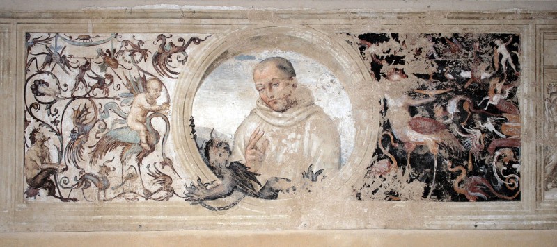 Sodoma (1503-04), Dipinto con San Bernardino