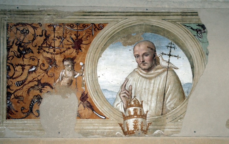 Sodoma (1503-04), Dipinto con monaco