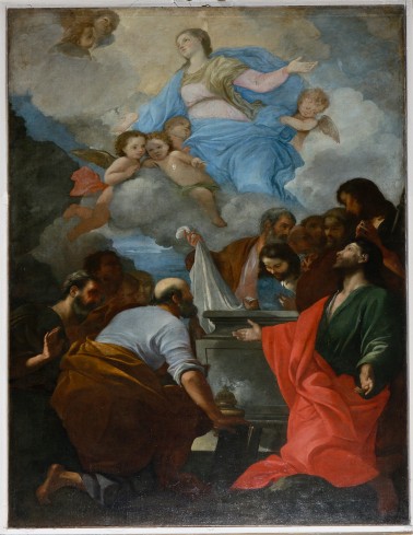 Gandi Bonaventura (1709), Dipinto con Madonna assunta