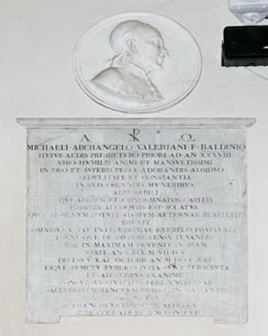 Ricci Stefano (1821), Monumento sepolcrale Baldini