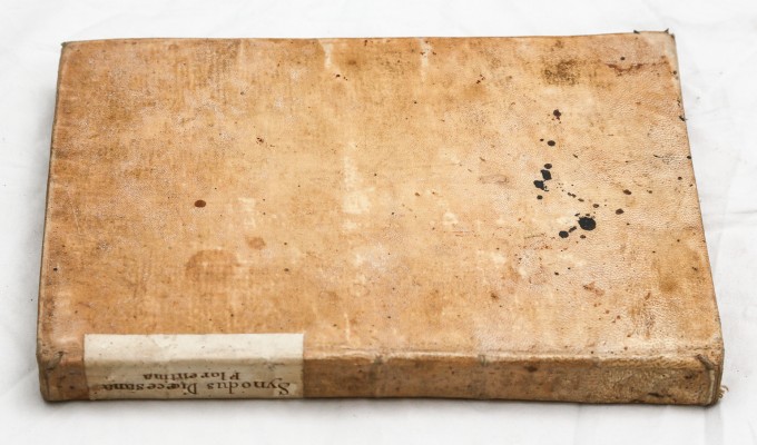 Bottega fiorentina (1733), Legatura in pergamena