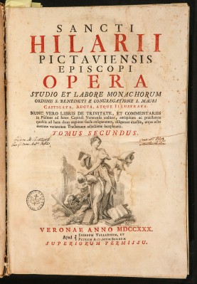 Ambito italiano - Balestra A.- Heylbrouck M. (1730), Frontespizio con stampa