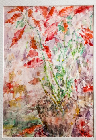 Rosai Bruno (1986), Dipinto con fiori