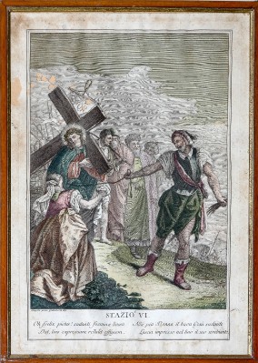 Galimberti F. - Tiepolo G. B. sec. XVIII, Gesù Cristo asciugato dalla Veronica
