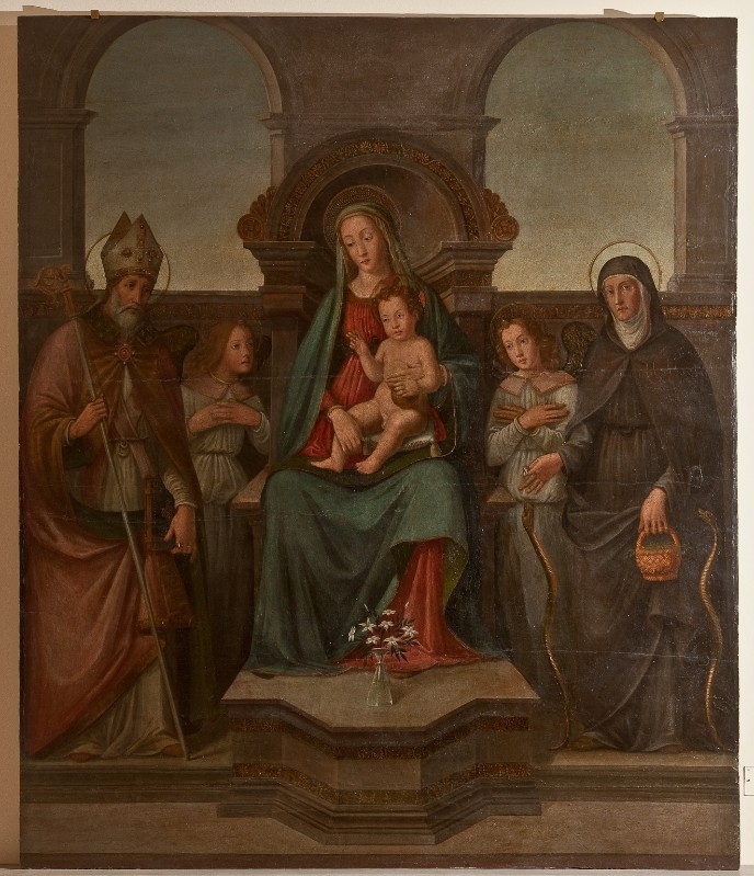 Bottega fiorentina sec. XVI, Dipinto raffigurante la Madonna con Bambino