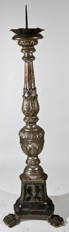 Bottega toscana sec. XIX, Candeliere con stemma di Santa Felicita 18/18