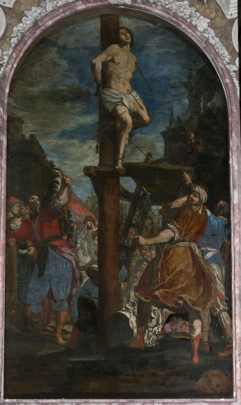 Boschi Fabrizio (1617), Martirio di San Sebastiano