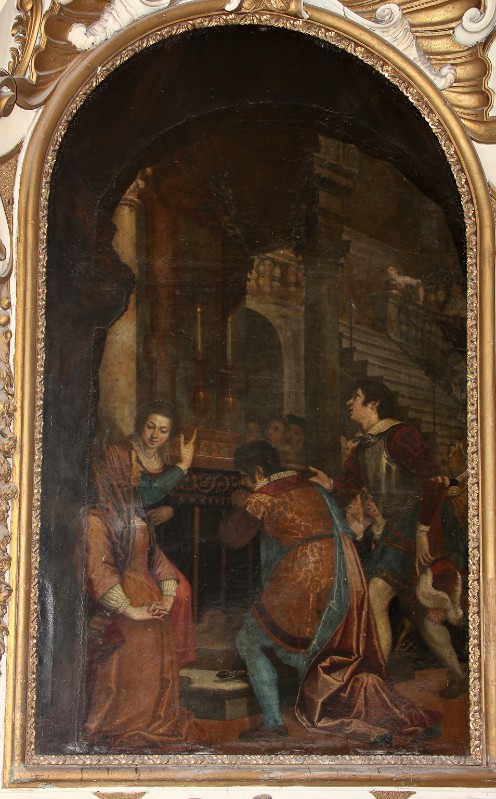 Cresti D. (1590-1610), San Giovanni Gualberto e l'approvazione del Crocifisso